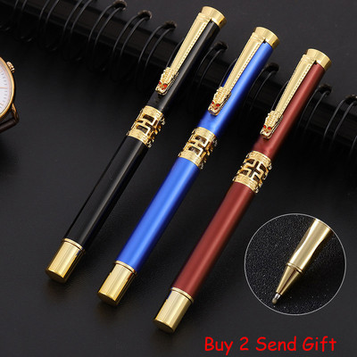 Λογότυπο New Arrival Dragon Crystal Diamond Metal Roller Ballpoint Στυλό ανδρών για δώρο γενεθλίων με την καλύτερη ποιότητα που μπορεί να κάνει