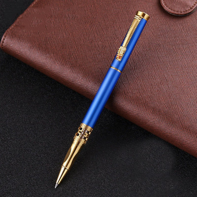 Novi dolazak Dragon Crystal Diamond Metal Roller Kemijska olovka Poslovne muške rođendanske olovke Najbolji kvalitet može napraviti logotip