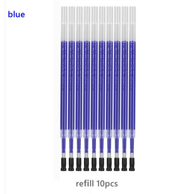 Haile 23Pc/Lot gel olovke s crnom/plavom/crvenom tintom 0,35 mm tankim vrhom za dopune Set štapića s gelom za školski uredski pribor za pisanje