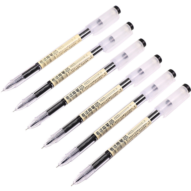 Haile 23Pc/Lot gel olovke s crnom/plavom/crvenom tintom 0,35 mm tankim vrhom za dopune Set štapića s gelom za školski uredski pribor za pisanje