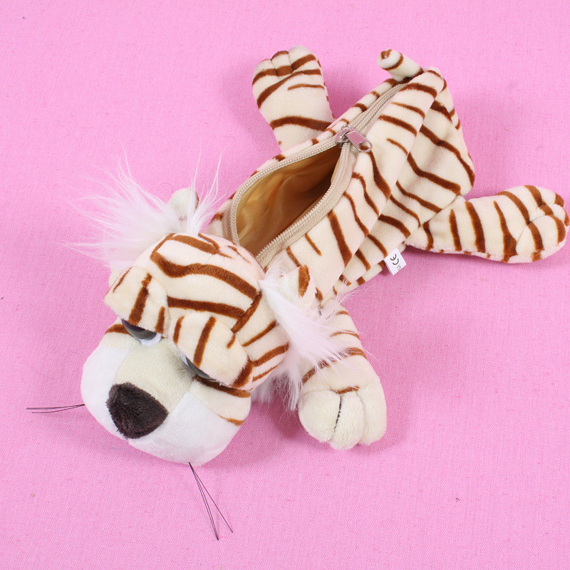 Slatka plišana školska pernica Kawaii crtani pas Majmun penalty pernica Kreativna velika torba za olovke Dječje Dječaci Djevojčice Torbica za pohranu