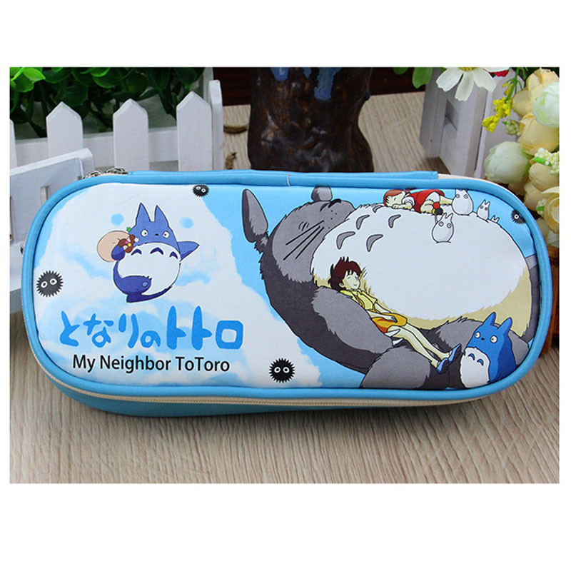 1 ks Roztomilé ovocné peračník s veľkou kapacitou Kancelársky tovar Totoro a Super Mary Candy Zipsové peračník Darčekové školské potreby Kancelársky tovar