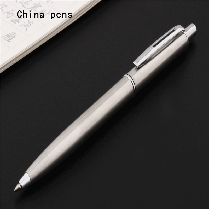 Luksusa kvalitāte 0037 Push Business birojs Skolas biroja kancelejas preces Lodīšu pildspalva Jauna zelta pildspalva Finanšu lodīšu pildspalvas