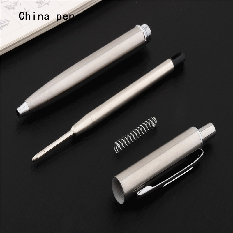 Luksusa kvalitāte 0037 Push Business birojs Skolas biroja kancelejas preces Lodīšu pildspalva Jauna zelta pildspalva Finanšu lodīšu pildspalvas