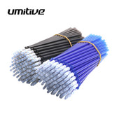 Umitive 40Pcs/σετ Erasable Refill Gel Pen 0,5mm Blue & Black Ink for School Gationery Office Writing Tool