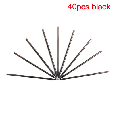 Umitive 40Pcs/σετ Erasable Refill Gel Pen 0,5mm Blue & Black Ink for School Gationery Office Writing Tool