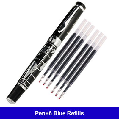 Vânzare fierbinte Full Metal World Map Design Roller Ballpoint Pen Birou Bărbați de afaceri Cadou de zi de naștere Pix de scris poate face logo