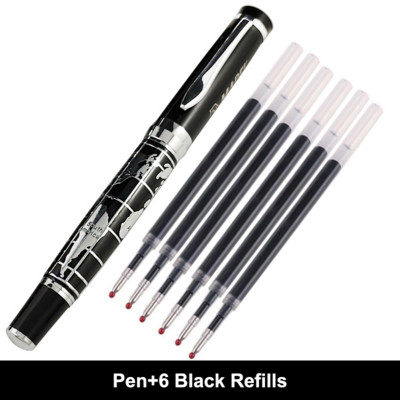 Vânzare fierbinte Full Metal World Map Design Roller Ballpoint Pen Birou Bărbați de afaceri Cadou de zi de naștere Pix de scris poate face logo