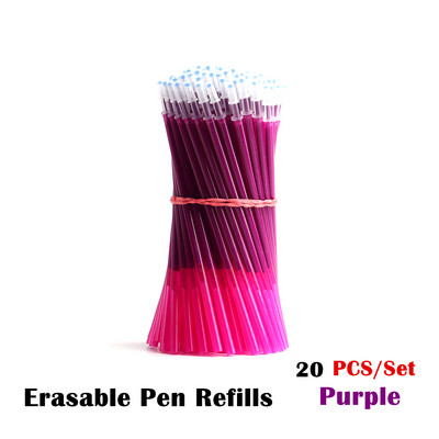 12.05.20. Biroja želejas pildspalvu komplekts dzēšams uzpildīšanas stienītis dzēšams pildspalvas mazgājams rokturis zils melns lodīšu pildspalvas tintes skolas rakstāmpiederumi