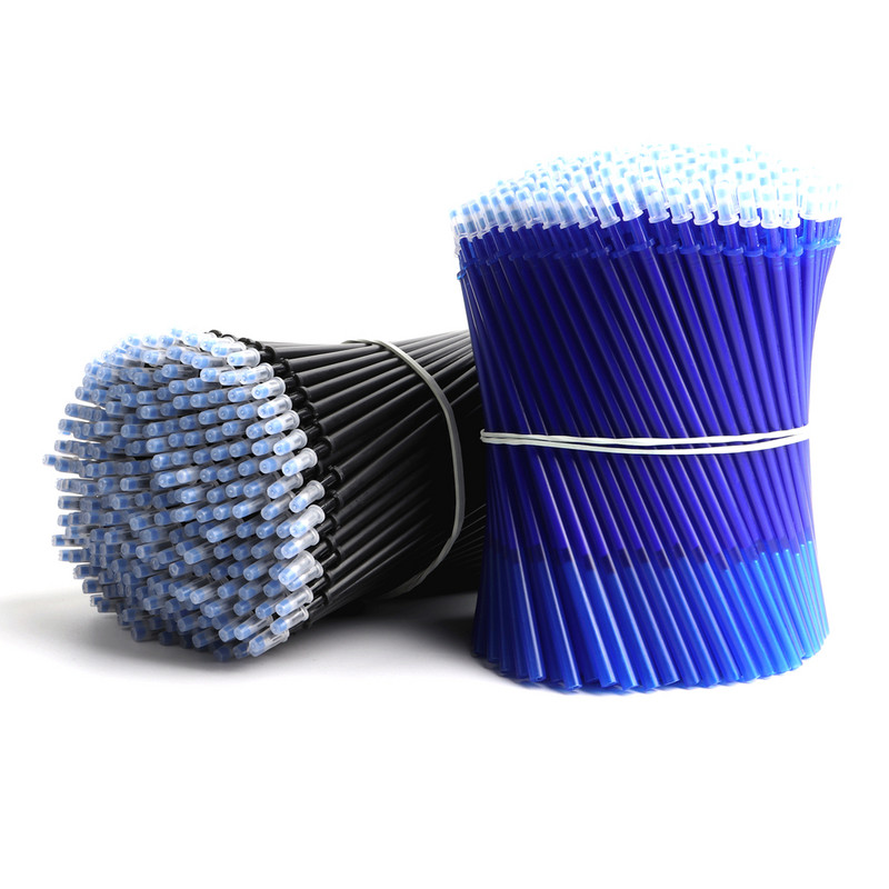 12.05.20. Biroja želejas pildspalvu komplekts dzēšams uzpildīšanas stienītis dzēšams pildspalvas mazgājams rokturis zils melns lodīšu pildspalvas tintes skolas rakstāmpiederumi