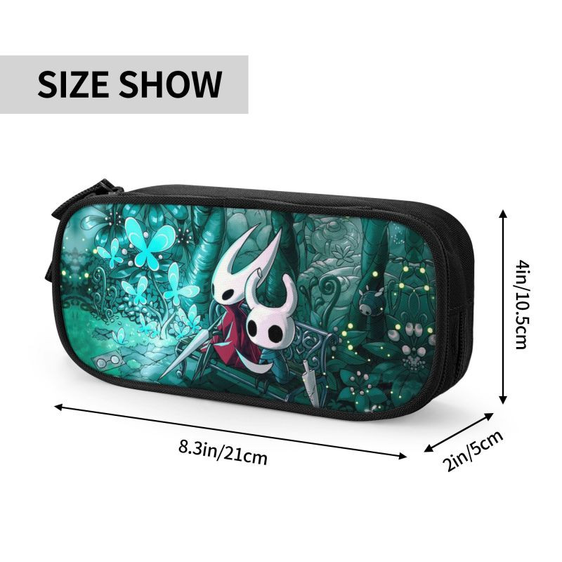 Hollow Knight Indie Game Pernice za Djevojčice Dječaci Velika pohrana Avantura Gamer Poklon Kutija za olovke Torba Pribor