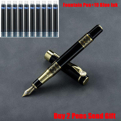 Vysokokvalitné celokovové guľôčkové pero, kancelárske, obchodné, pánske, podpisové, darčekové pero, kúpiť 2, poslať darček