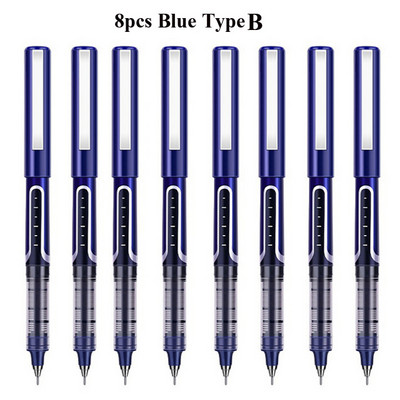 Deli RollerBall Pens, 0,5 mm Fine Point Liquid Gel Ink Rolling Ball Brzo sušeći Gel Pen za školsko uredsko pisanje