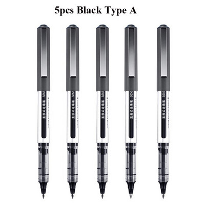 Deli RollerBall Pens, 0,5 mm Fine Point Liquid Gel Ink Rolling Ball Brzo sušeći Gel Pen za školsko uredsko pisanje