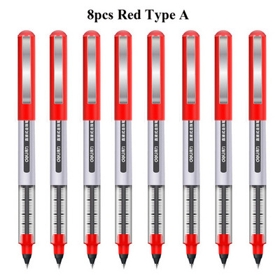 Deli RollerBall Pens, 0,5 mm Fine Point Liquid Gel Ink Rolling Ball Brzo sušeći Gel Pen za školsko uredsko pisanje