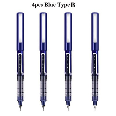 Deli RollerBall Pens, 0,5 mm Fine Point Liquid Gel Ink Rolling Ball Brzo sušeći Gel Pen za školsko uredsko pisanje