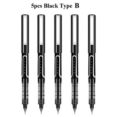 Deli RollerBall Pens, 0,5 mm Fine Point Liquid Gel Ink Rolling Ball Brzo sušeći Gel Pen za školsko uredsko pisanje