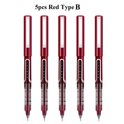 Deli RollerBall Pens, 0,5 mm Fine Point Liquid Gel Ink Rolling Ball Brzo sušeći Gel Pen za školsko uredsko pisanje