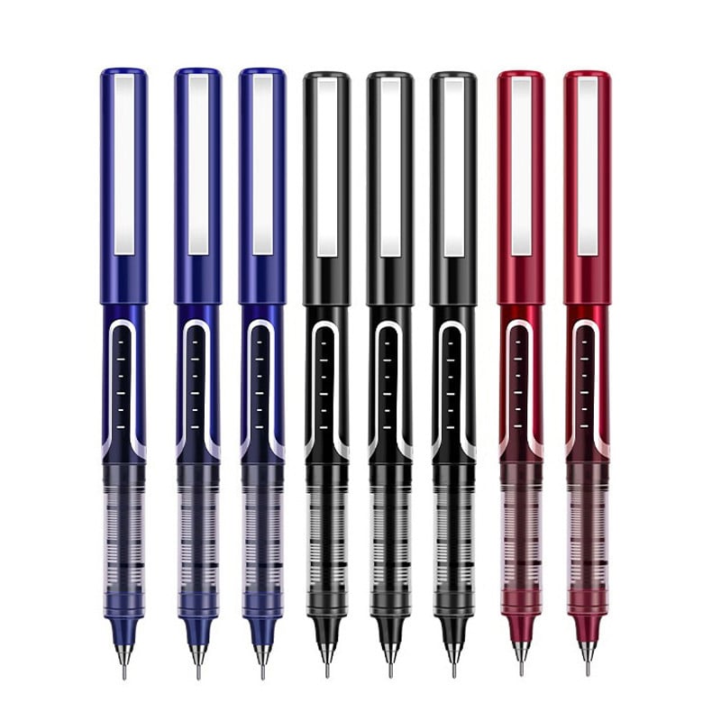 Deli RollerBall Pens, 0,5 mm Fine Point Liquid Gel Ink Rolling Ball Brzo sušeći Gel Pen za školsko uredsko pisanje