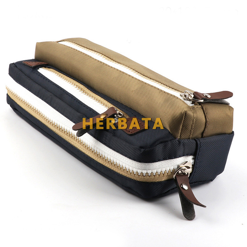 Τσάντα στυλό τριών στρωμάτων Σχολική μολυβοθήκη υψηλής χωρητικότητας για σχολικά είδη γραφείου Χαρτικά