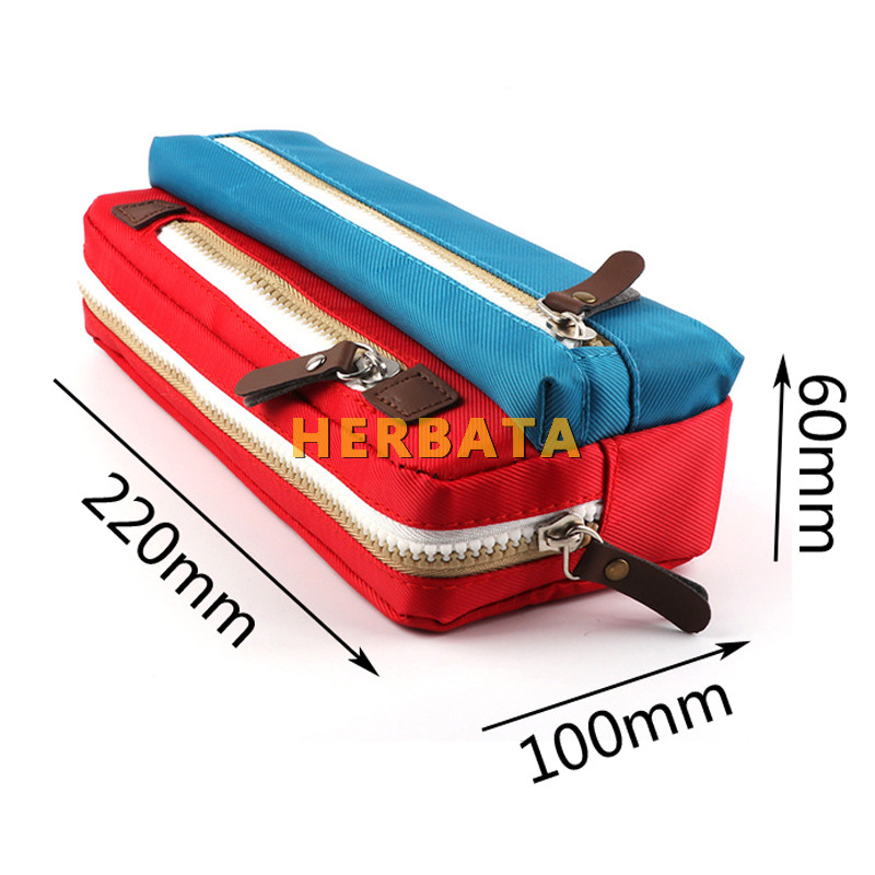 Τσάντα στυλό τριών στρωμάτων Σχολική μολυβοθήκη υψηλής χωρητικότητας για σχολικά είδη γραφείου Χαρτικά