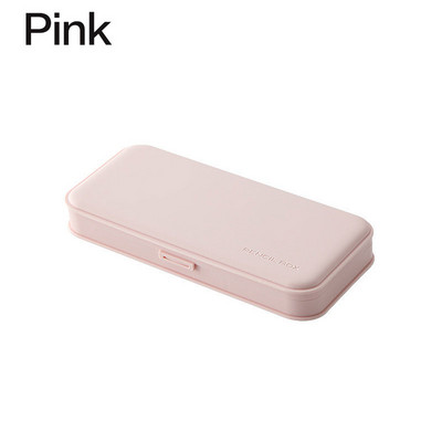 STONEGO višenamjenska pravokutna pernica, kreativna plastična kutija za olovke, torbica za šminku Stonego školski pribor