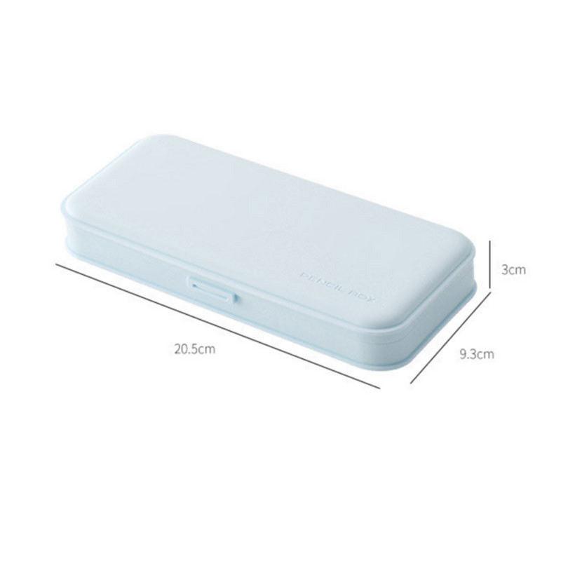 STONEGO višenamjenska pravokutna pernica, kreativna plastična kutija za olovke, torbica za šminku Stonego školski pribor