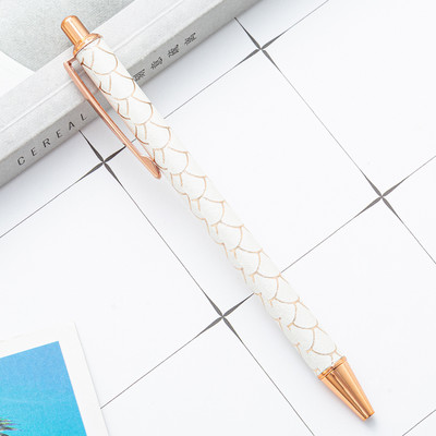 Pix Lytwtw's 1 bucată de lux, drăguț, nuntă, aur roz, metal, papetărie, rechizite de birou, pixuri de înaltă calitate