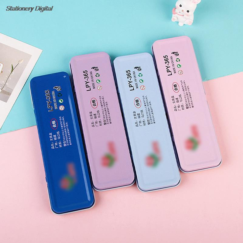 Metalna kutija za olovke Učenička dopisnica Limena crtana životinja Željezna metalna pernica za olovku Kutija za pohranjivanje dopisnice