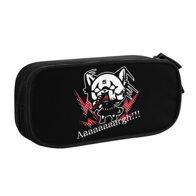 Aggretsuko Fenneko Korejske pernice Djevojčica Dječak Veliki kapacitet Japan Anime Agresivna Retsuko Pernica Studenti Pribor