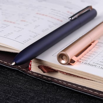 Μεταλλικό στυλό με επαναπλήρωση για στυλό Xiaomi Metal Pens 0,5mm Μαύρο/Μπλε/Κόκκινο μελάνι Ομαλά περιστρεφόμενο χαμηλών τόνων Κομψό για επιχειρήσεις