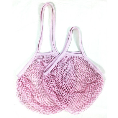 Ženska mrežasta torba za plažu za višekratnu upotrebu Pamuk Trgovina velika heklana ručna torba Povrće Voće Konac Shopper Eko torba za pohranu