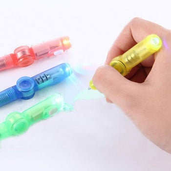 Μολύβι LED Spinning Pen Ball Pen Fidget Spinner Hand Top Glow in Dark Light EDC Stress Relief Toys Παιδικά παιχνίδια Δώρο Σχολικά Προμήθειες Γραφείου