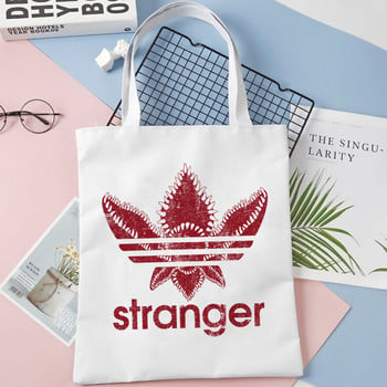 Stranger Things 4 Τσάντες αγορών για γυναίκες Summer Harajuku Resuable Tote Bag μεγάλης χωρητικότητας Eco Shoper Τσάντα Θηλυκή Drop Shipping