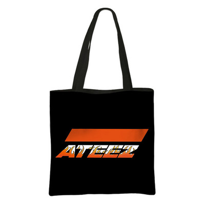 Korean Kpop ATEEZ Shopping Bags Fellowship Break The Wall Ženska ručna torba Modna velika torba Višekratna torba za kupovinu namirnica