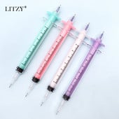 4Pcs/Set Olovka Školska simpatična medicinska sestra Olovka Kemijska olovka s crnom tintom za pisanje za studente Uredski pribor