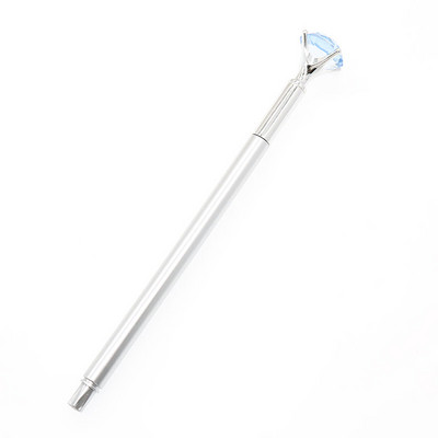 1 buc. stilou gel cu cap de diamant de culoare nouă, pentru studenți coreeni, articole de papetărie creative, stilou din plastic, umplutură albastră, articole de papetărie pentru cadou pentru studenți