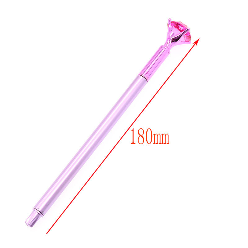 1 buc. stilou gel cu cap de diamant de culoare nouă, pentru studenți coreeni, articole de papetărie creative, stilou din plastic, umplutură albastră, articole de papetărie pentru cadou pentru studenți