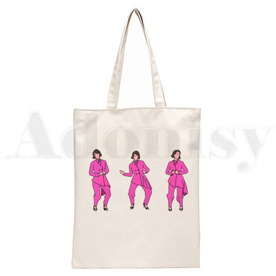 Sarah Paulson Smiješne modne torbice iz 90-ih Torbe na rame Ležerna kupovina Djevojačka torbica Ženska elegantna platnena torba