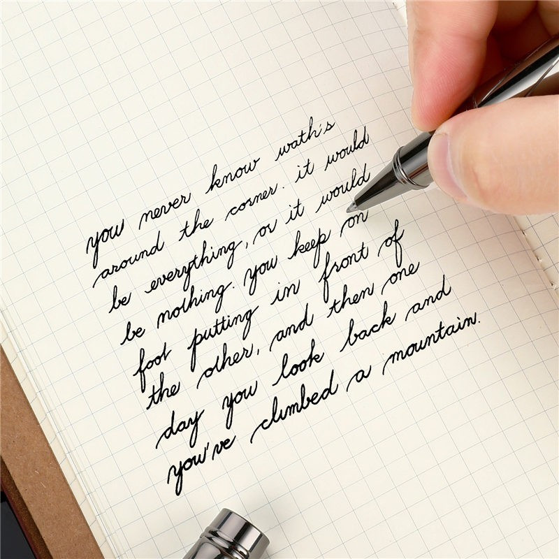 1 pix de înaltă calitate, de lux, complet din metal, pixuri cu bilă placate cu argint, scris de afaceri, semnătură, rechizite de birou pentru școală 03732