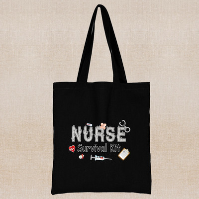 Torba za kupnju s printom medicinske sestre Modna velika torba Platnena torba za kupnju Ženske ležerne torbe Torba za učitelja Torba za rame velikog kapaciteta