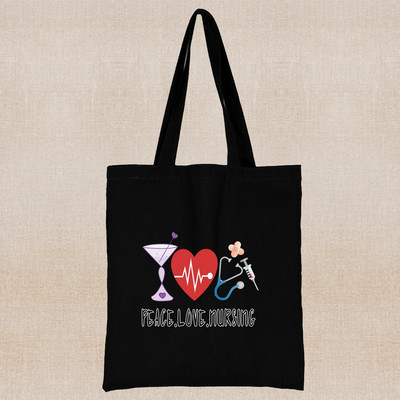 Torba za kupnju s printom medicinske sestre Modna velika torba Platnena torba za kupnju Ženske ležerne torbe Torba za učitelja Torba za rame velikog kapaciteta