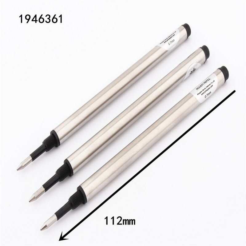 Jinhao modrá čierna náplň do guľôčkového pera s hrotom 0,7 mm, rolovacie pero pre študentov, kancelárske potreby, atramentové perá
