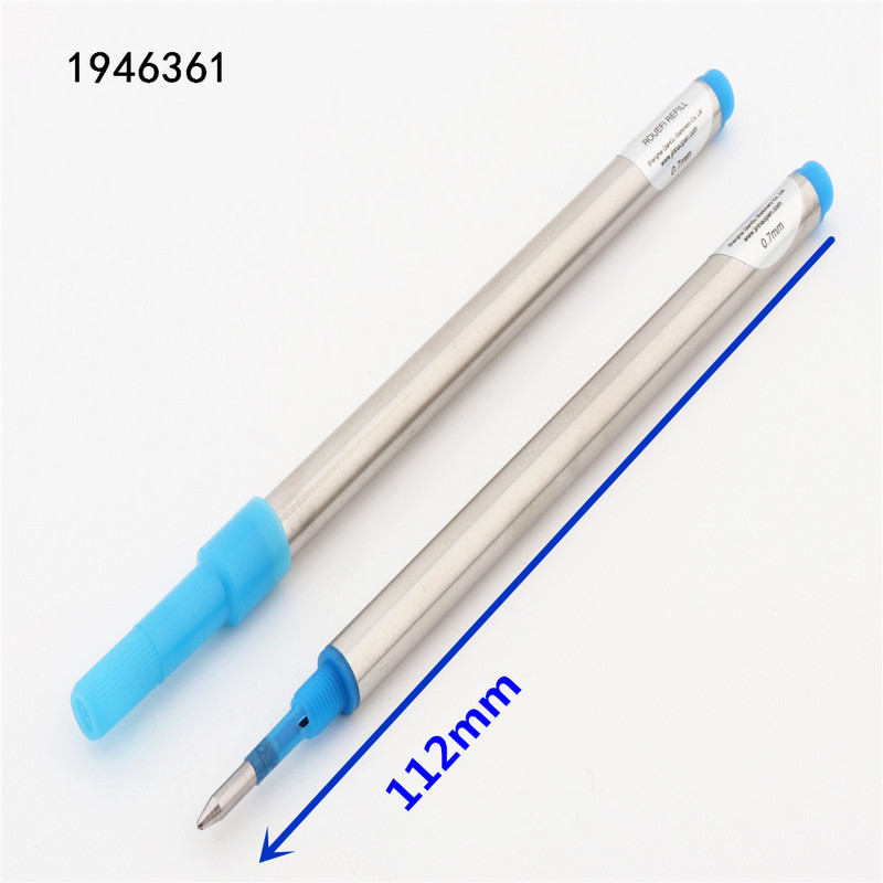 Jinhao modrá čierna náplň do guľôčkového pera s hrotom 0,7 mm, rolovacie pero pre študentov, kancelárske potreby, atramentové perá