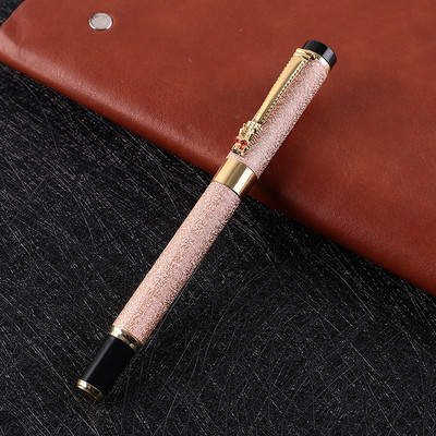 Luksuzna poslovna uredska olovka za znakove Šuplje metalne kemijske olovke Studentsko pisanje Školski roler Pribor za pisanje 03750