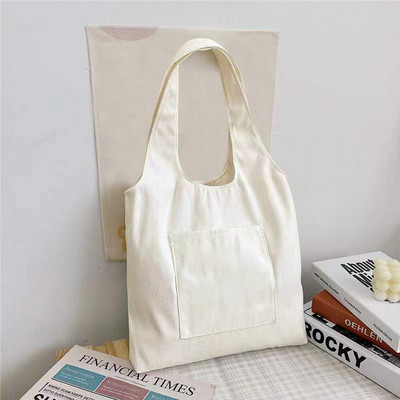 Geantă de umăr din pânză pentru femei Geantă de mână ocazională reutilizabilă de mare capacitate, reutilizabilă, pliabilă ecologică, pentru cumpărături, genți de plajă pentru călătorie