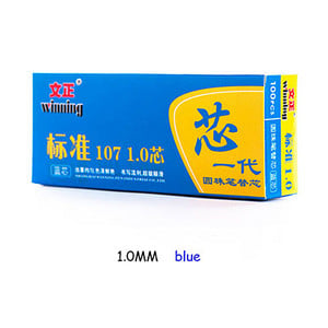 50 kom/paket Punjenje za kemijsku olovku 0,7 mm Crno Crvena Plava Tinta Caneta Olovka za pisanje Uredski pribor Escolar visokokvalitetna rolo olovka