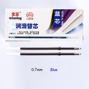 50 kom/paket Punjenje za kemijsku olovku 0,7 mm Crno Crvena Plava Tinta Caneta Olovka za pisanje Uredski pribor Escolar visokokvalitetna rolo olovka