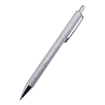 Στυλό Glitter Sequin Crystal Pen 0,5mm Μαύρο ξαναγέμισμα Στυλό Σχολικό Γραφείο Γραφείο Εργαλείο Γραφής Φοιτητών Στυλό εργασίας Gel