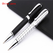 Luksuzna kvaliteta 709 Bijela Crna linija Dnevni Rad Poslovni ured Kemijska olovka srednjeg vrha Novo Učenička škola Office Statione